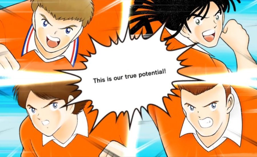 Total Football | Captain Tsubasa: Dream Team Skill Animation #55