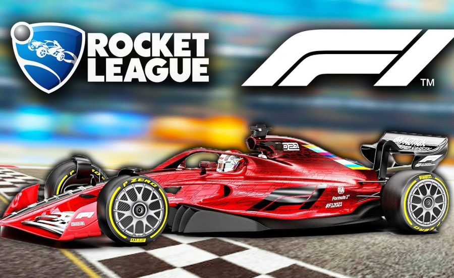 Trying the BRAND NEW F1 Car in Rocket League... Is it good?