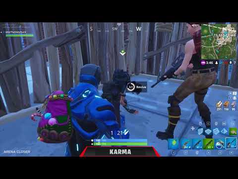 UNLUCKY KARMA LUCKY in Fortnite Battle Royale