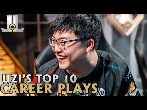 Uzi Top 10 Career Plays | Lolesports