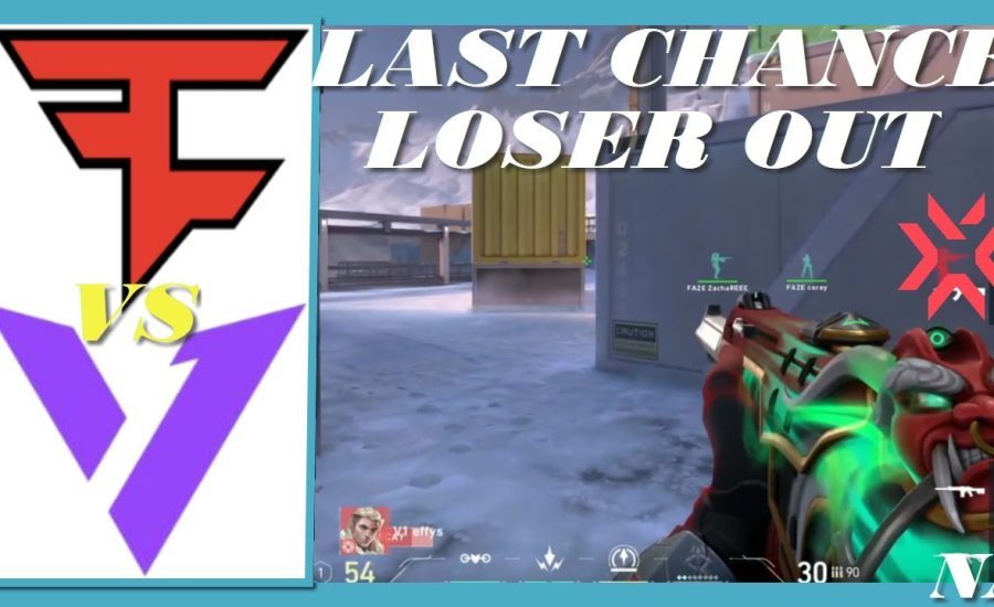 V1 vs Faze Clan | Loser Out | All HIGHLIGHTS | Lower Bracket | VCT 2021 NA Last Chance Qualifier.