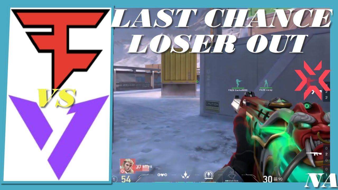 V1 vs Faze Clan | Loser Out | All HIGHLIGHTS | Lower Bracket | VCT 2021 NA Last Chance Qualifier.