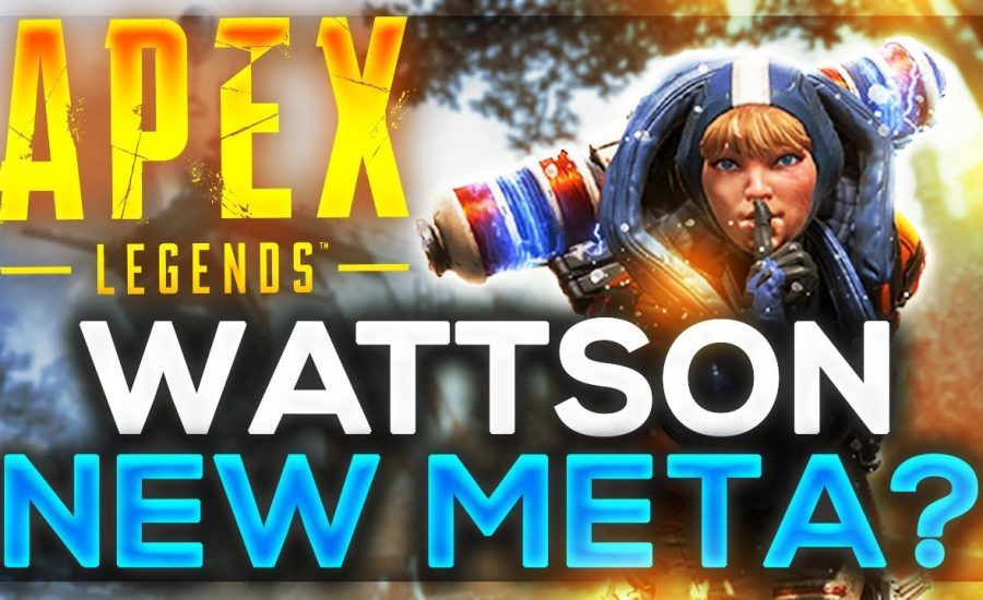 WATTSON REPLACES CAUSTIC NEW META? Apex Legends Gameplay Season 8!