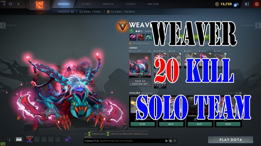 WEAVER ( WINNER ) Dota2 Khmer | Solo Team | By SAVORN GAMER