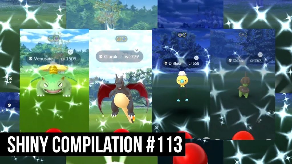 WILD SHINY VENUSAUR! - Pokemon GO Shiny Compilation #113