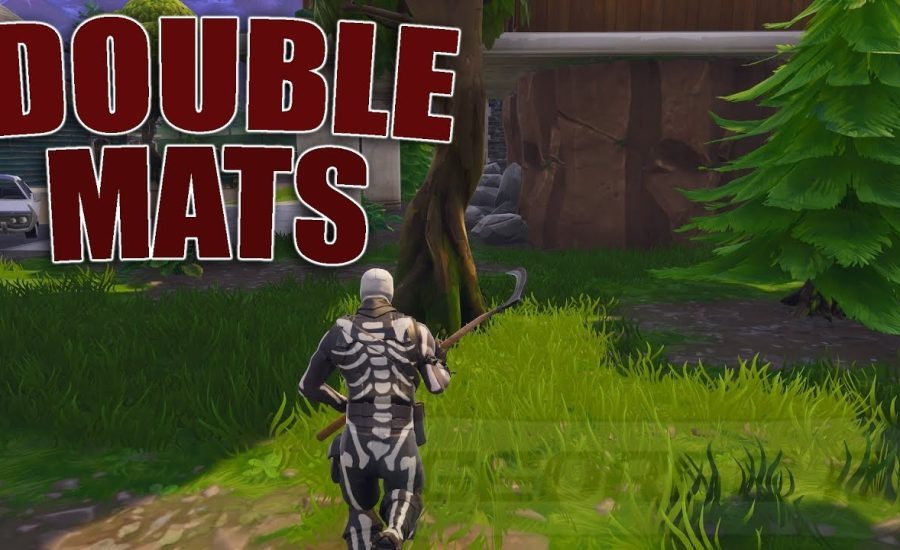 *WORKING* Double Materials Glitch In Fortnite | Get Double Materials From Trees