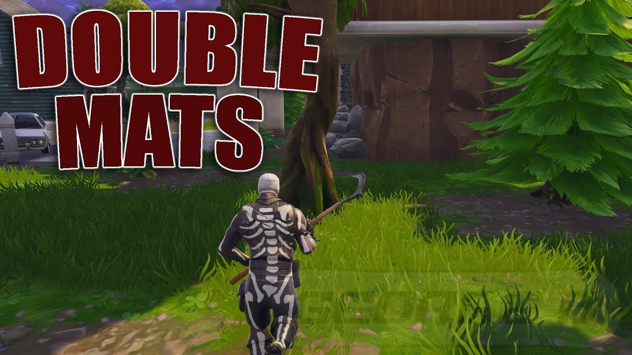 *WORKING* Double Materials Glitch In Fortnite | Get Double Materials From Trees