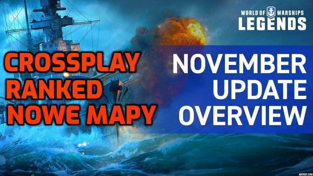 WOWS Legends November Patch i crossplay.