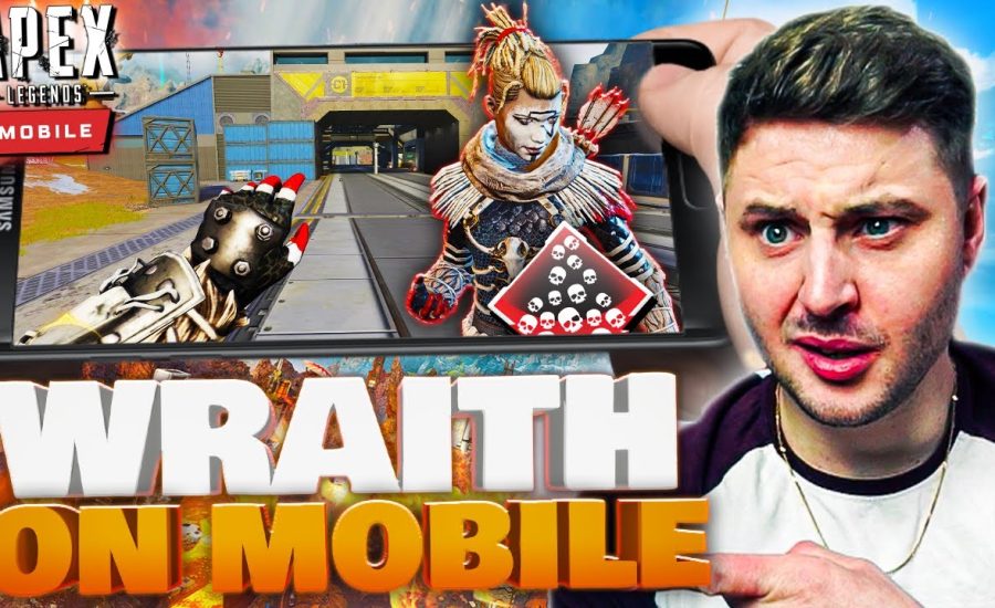 WRAITH Movement On Mobile... (20 Kills) Apex Legends Mobile