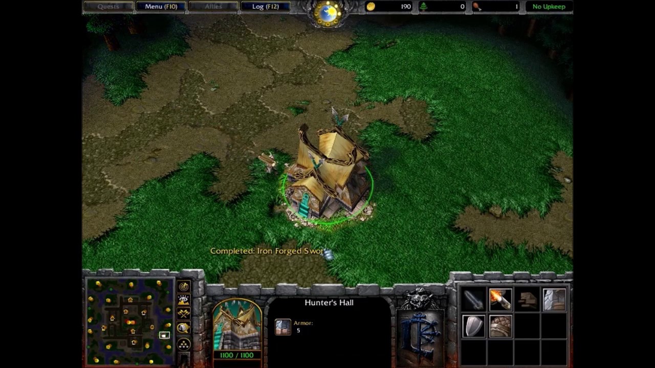 Warcraft 3 Classic: High Elf Hunter's Hall