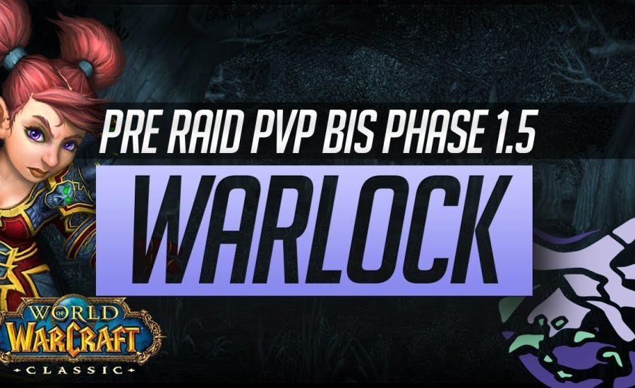 Warlock Pre Raid PvP BiS Gear | Classic WoW Phase 1.5 (Dire Maul)