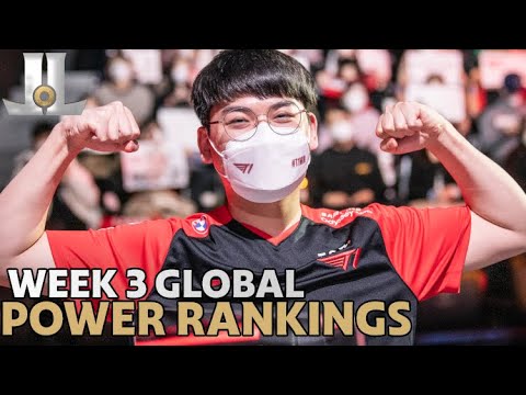 Week 3 Global LoL Power Rankings | 2022 Spring Split