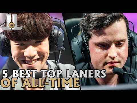Who Are the 5 Best Top Laners of All-Time? | 2019 Lol esports
