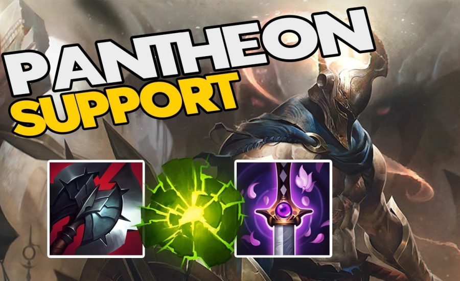 Wild Rift Pantheon SUPPORT Gameplay - "Carry with Support"