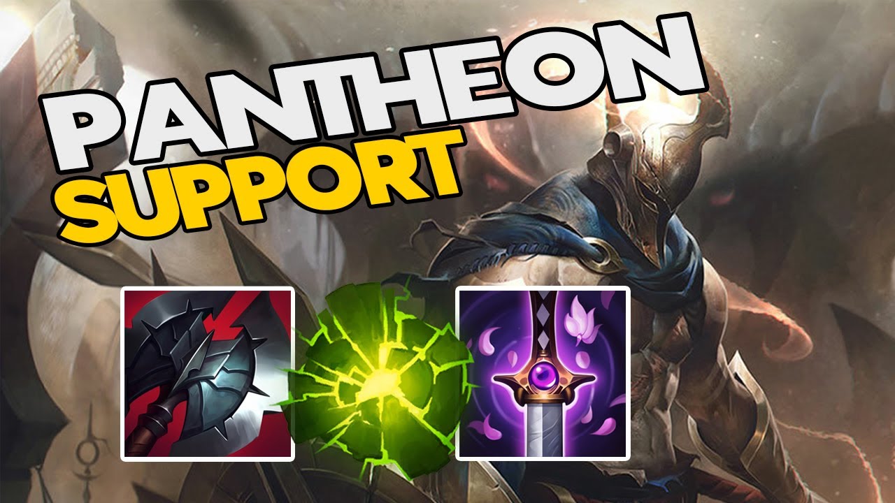 Wild Rift Pantheon SUPPORT Gameplay - "Carry with Support"