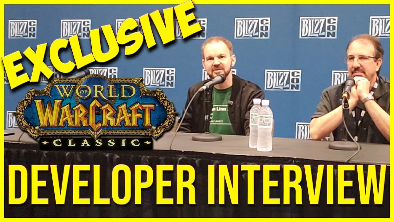 WoW Classic Developer Press Conference @ BlizzCon 2018