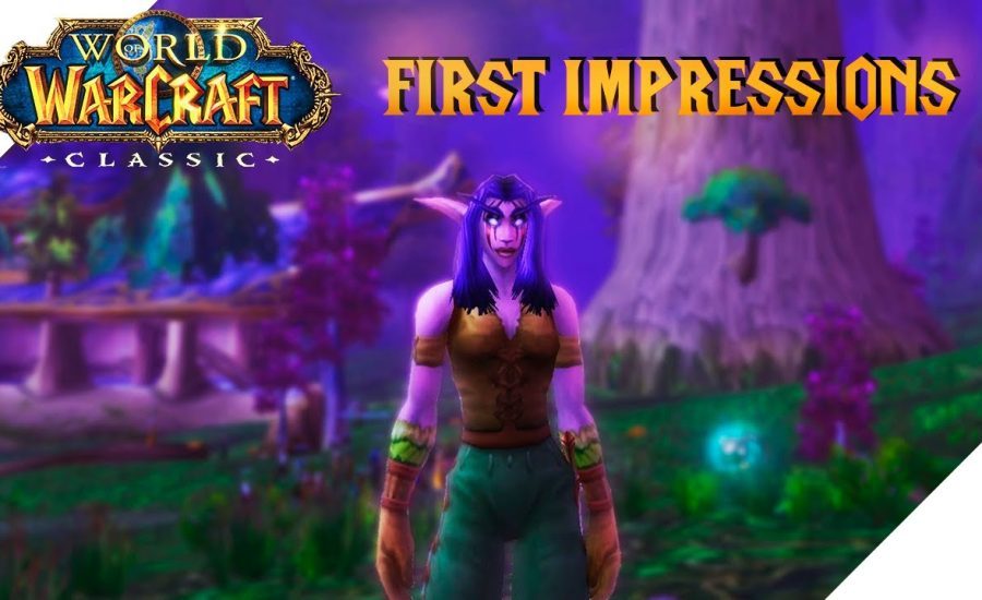 WoW Classic | FIRST IMPRESSIONS! | Night Elf Rogue