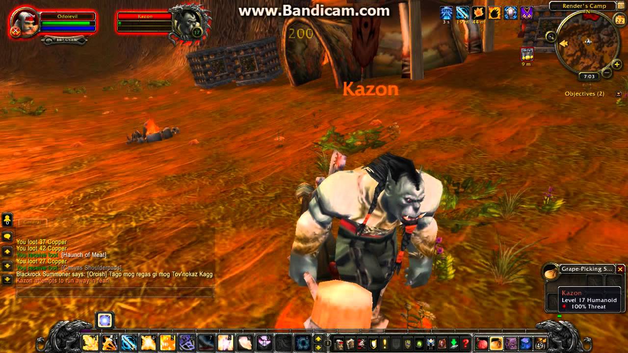 WoW Rare Spawns: Kazon