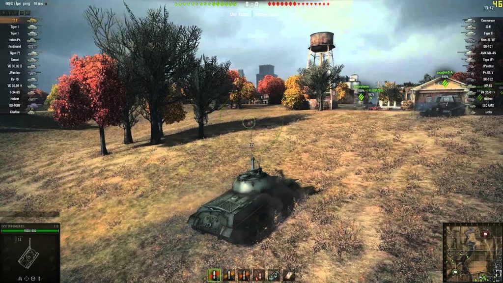 World of Tanks really sick shot