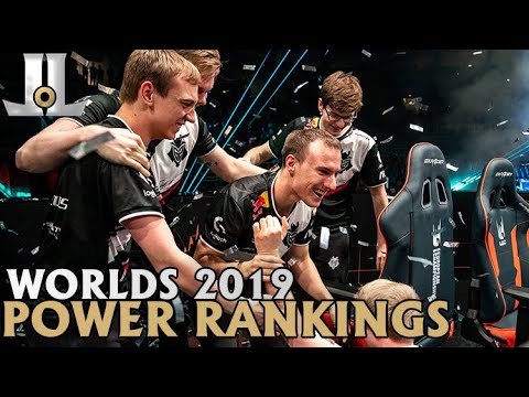 #Worlds2019 Power Rankings: #24 - 1 | LoL World Championship