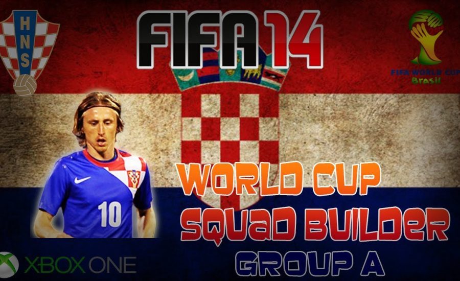 Xbox One FIFA 14 UT | World Cup Squads | Group A - Croatia