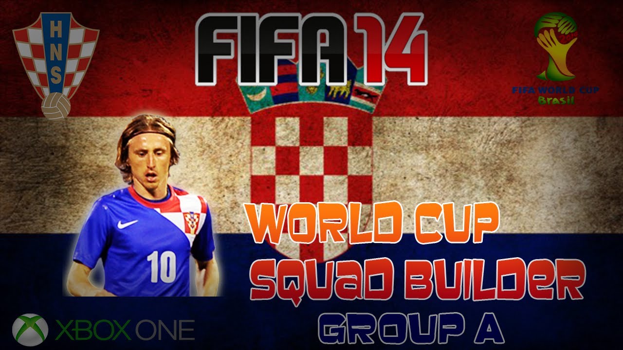 Xbox One FIFA 14 UT | World Cup Squads | Group A - Croatia