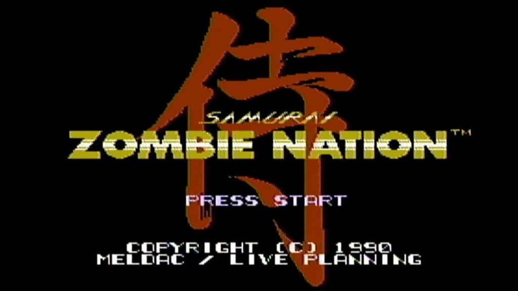 Zombie Nation - NES Gameplay