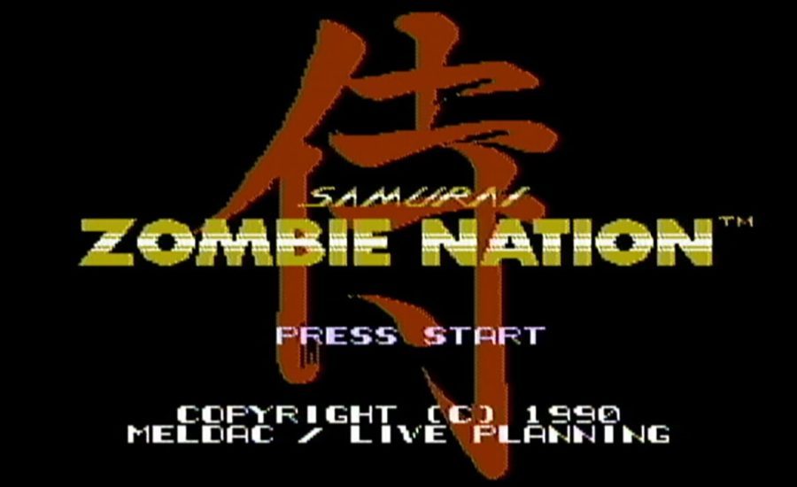 Zombie Nation - NES Gameplay