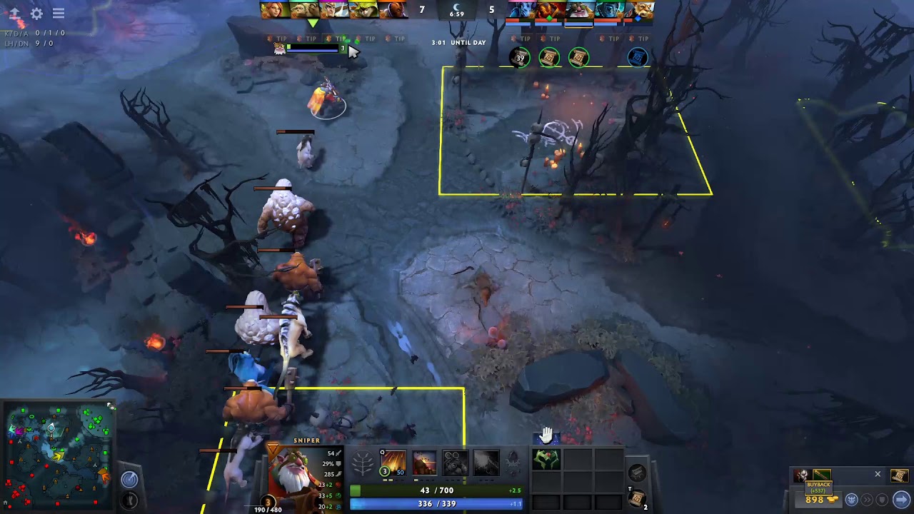 #dota 2 sniper meeting idoit picker hero trash talk ever