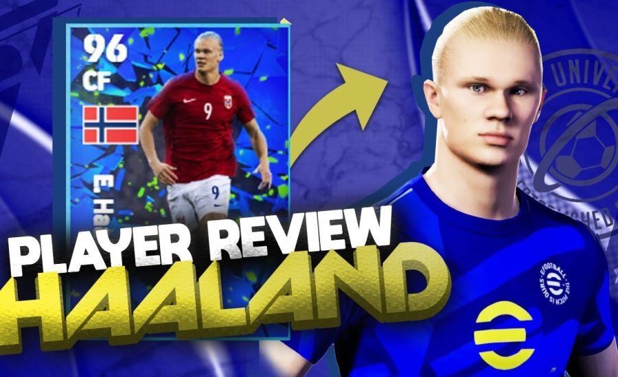 eFootball 2022 | Haaland Player Review - BEAST or BUST?