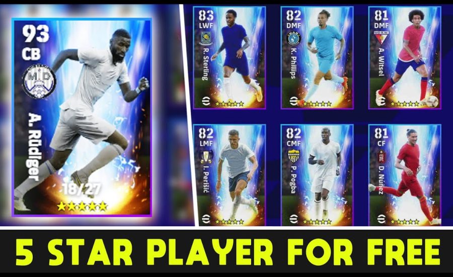 eFootball 2023 | FREE 5 STAR PLAYER - EASY & FAST