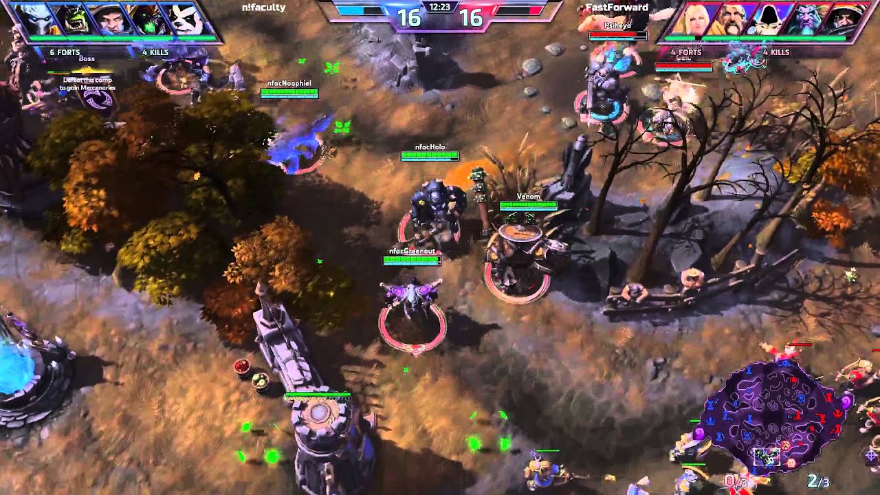 n!faculty vs FastForward - ESL Heroes of the Storm Community Cup #8 (Semi)