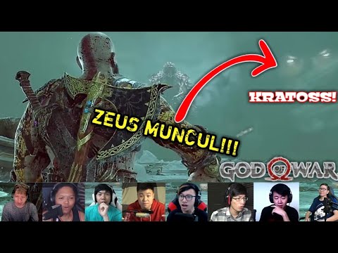 reaksi gamers indo melihat kemunculan hellheim zeus - God of War 4