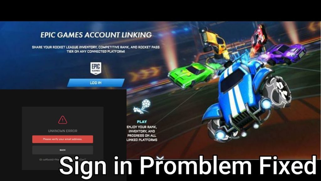 rocket league not logging in epic games fix | rocket league log in issue | PLAYER 1 #ROCKETLEAGUE