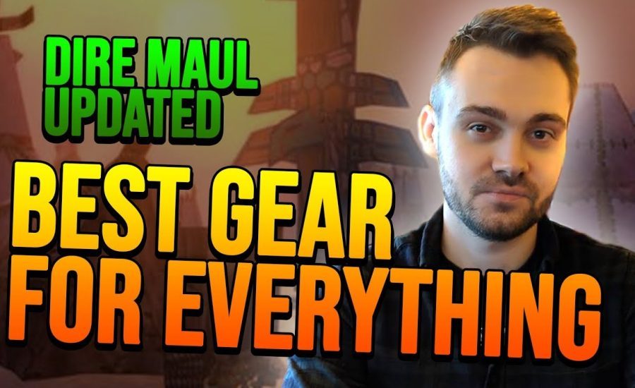 the BEST priest gear for EVERYTHING in Classic WoW (Dire Maul Update)