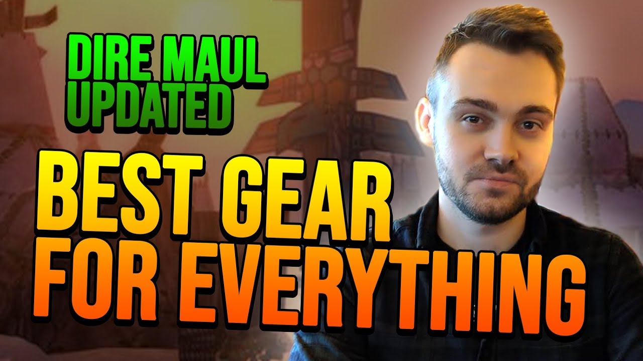 the BEST priest gear for EVERYTHING in Classic WoW (Dire Maul Update)