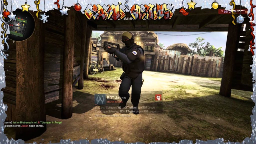 #002 Counter strike Global Offensive - Gameplay free to use 16:9 60fps-HD
