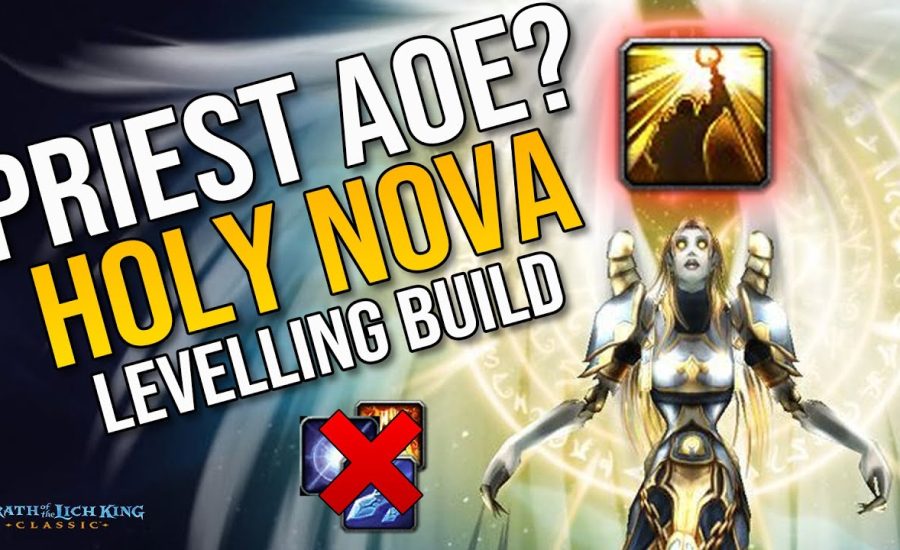 1-70 Pre Patch HOLY NOVA Priest AoE levelling build | Hydra WotLK WoW Classic Guide