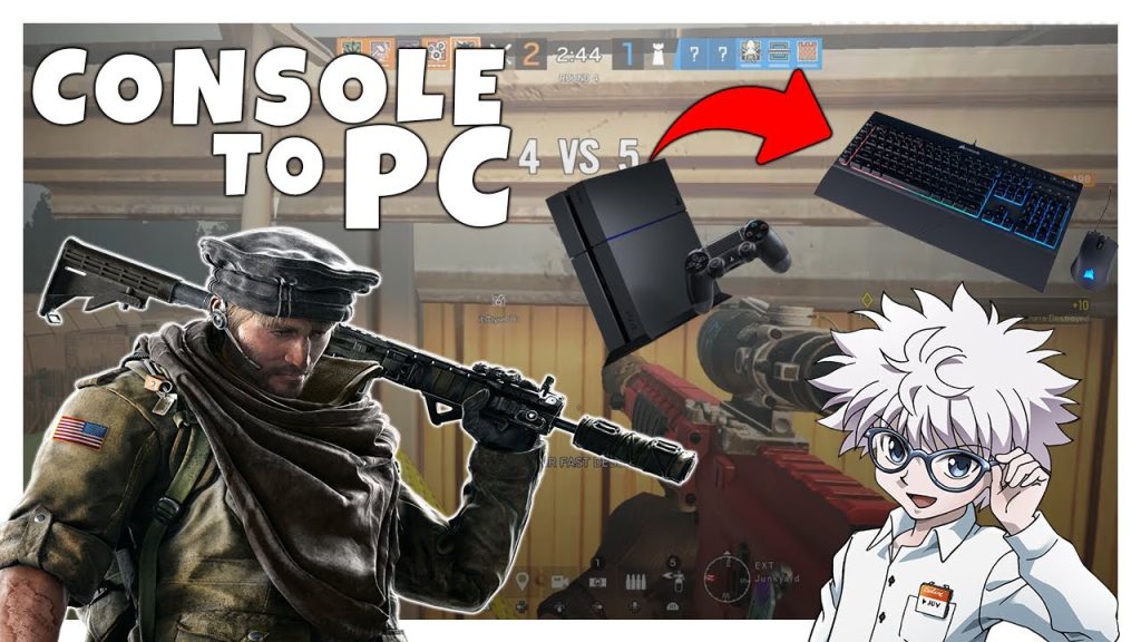 1 WEEK PROGRESSION CONTROLLER TO KEYBOARD MOUSE (console to PC)-Rainbow Six Siege