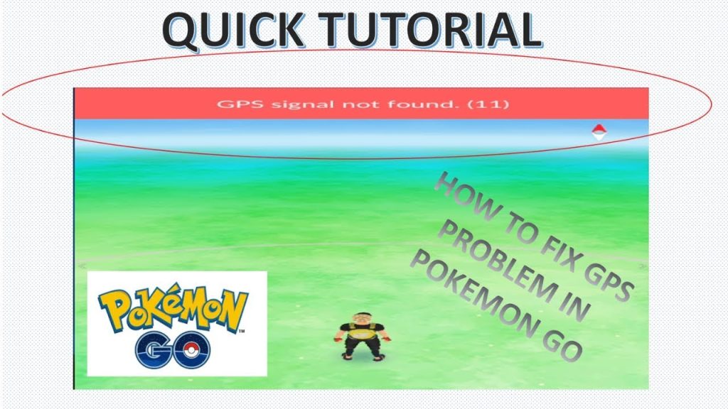 (1/2) how to fix gps signal not found.(11) problem in pokemon go | part 1