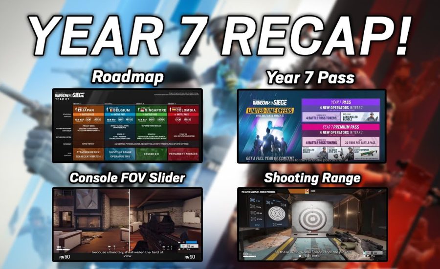 YEAR 7 RECAP! - Roadmap, Year 7 Pass, Ranked 2.0, and MORE! - Rainbow Six Siege