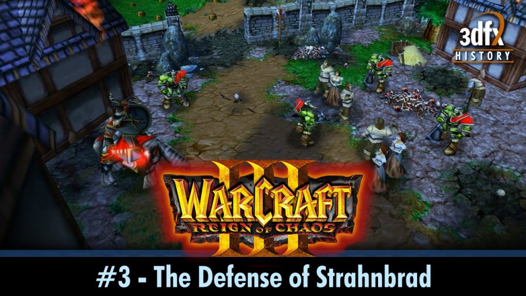 3dfx Voodoo 5 6000 AGP - Warcraft III: RoC - #3 - The Defense of Strahnbrad [Gameplay/60fps]