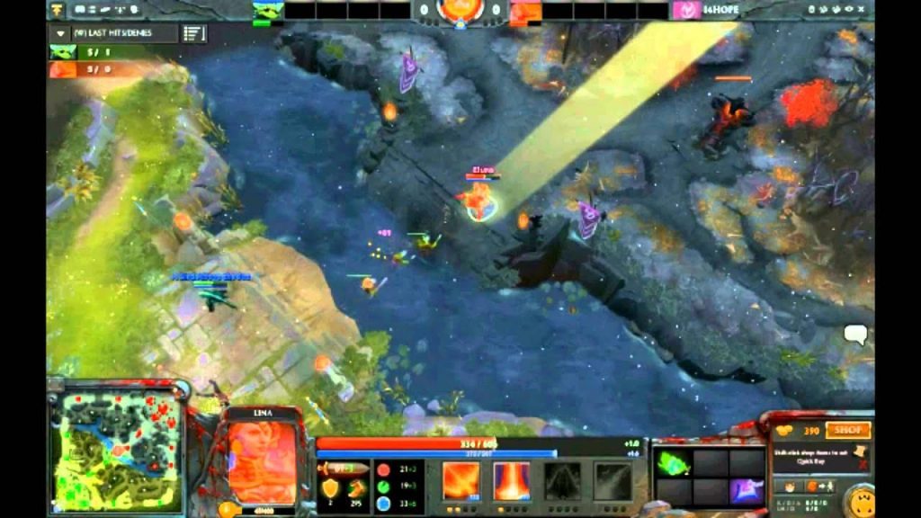 PinkFae Dota 2 League: 2015 Female 1v1 Finals - Elune vs Bird - Game 1