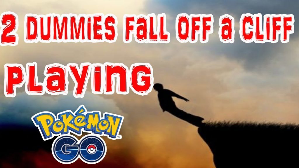 2 MEN FALL OF A CLIFF PLAYING POKEMON GO! WOW.....