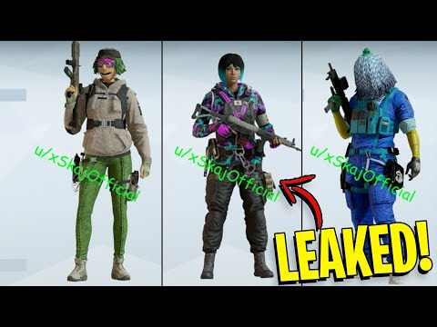 25+ NEW SKINS *LEAKED* Y5S3/Y5S4 - Rainbow Six Siege