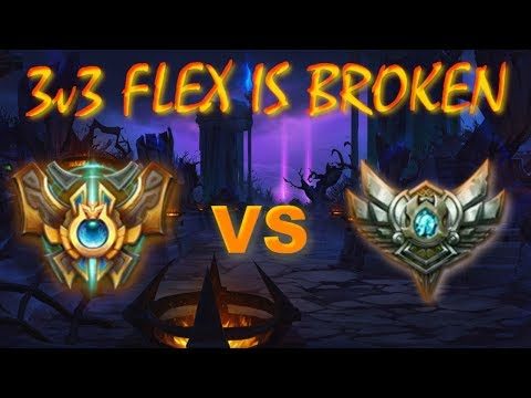 3 CHALLENGERS VS 3 SILVERS IN A RANKED GAME ?!?!?! ( League of Legends )