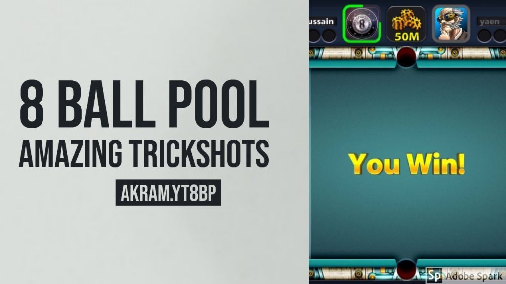 8 Ball Pool AMAZING Trickshots | AmazinG Trickshots | Akram.YT8bp