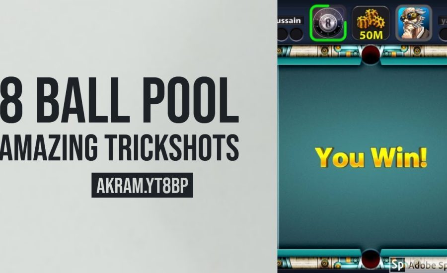 8 Ball Pool AMAZING Trickshots | AmazinG Trickshots | Akram.YT8bp