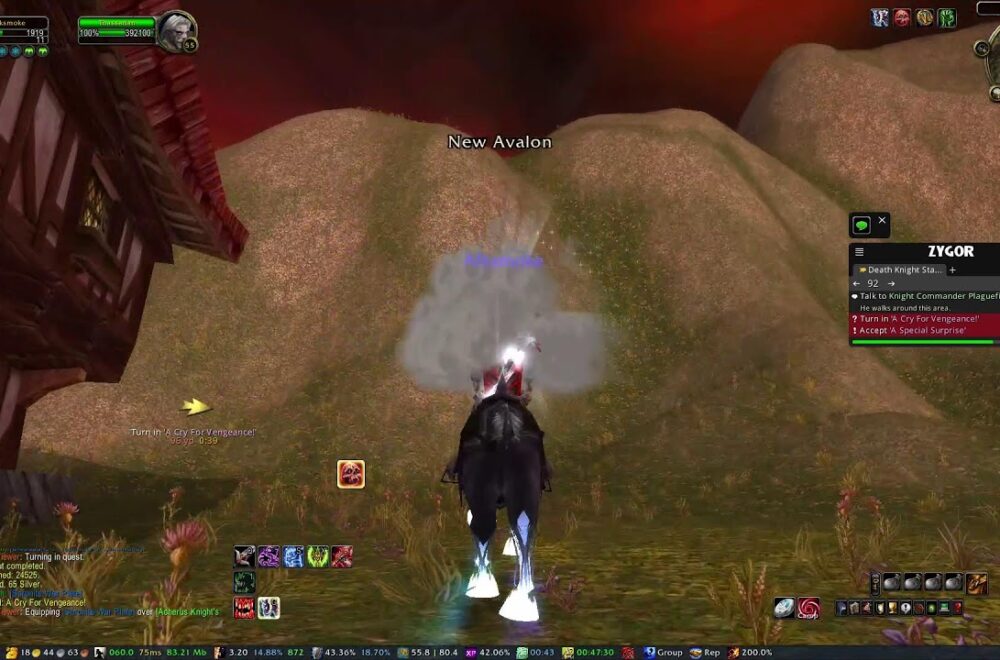 Classic WoW Mount Grind (9.11.2022)