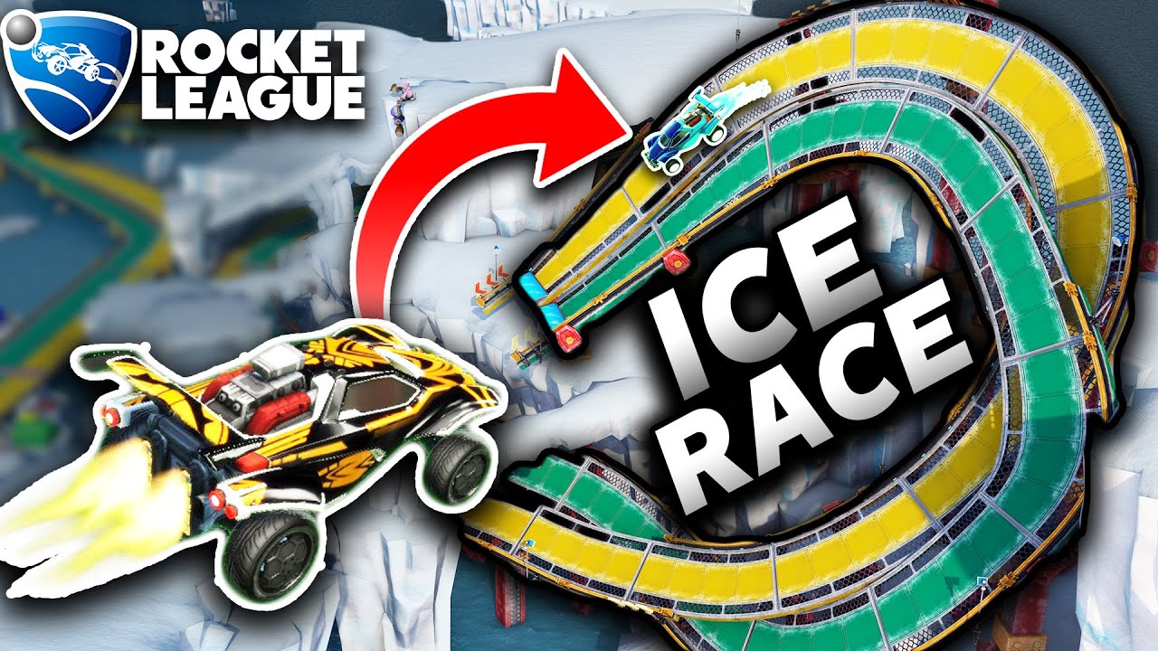 A BRAND *NEW* ROCKET LEAGUE ICE RACE IS HERE